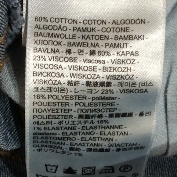 Levis Mid Rise Skinny Jeans Size 28 - Picture 7 of 7